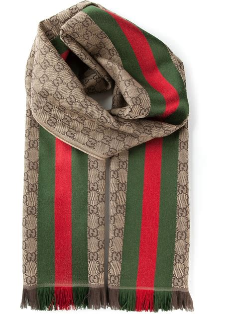 gucci monogram scarves|gucci print head scarf.